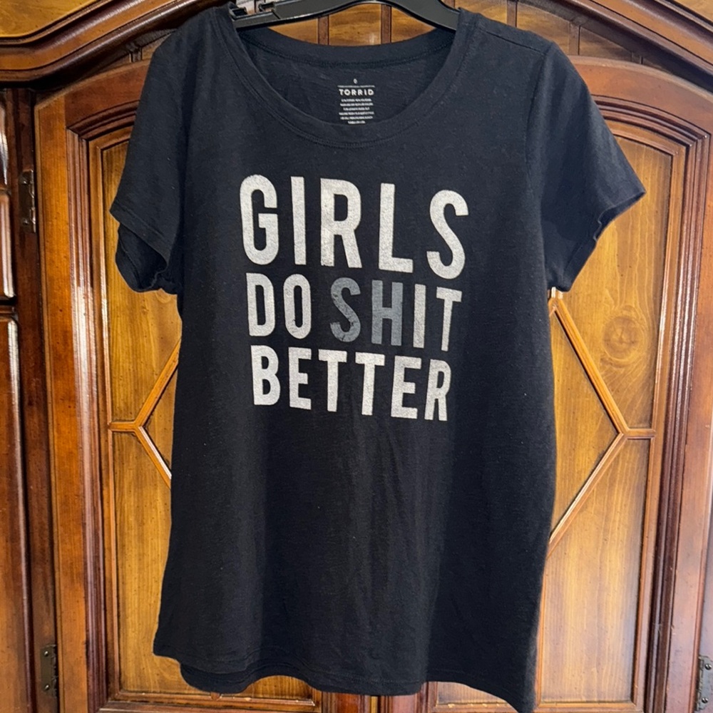 Torrid Black Graphic Tee